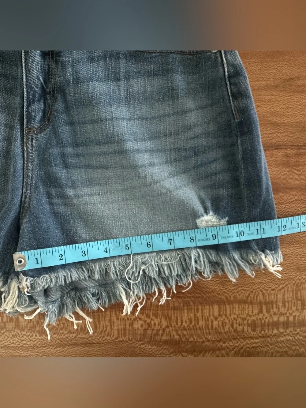 NWT LOFT The Curvy High Waist Cut Off Denim Shorts|Size 27|4P